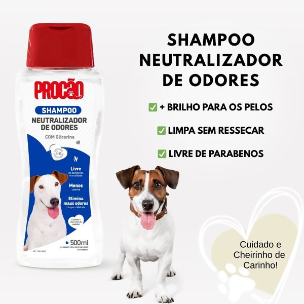 Shampoo neutralizador de odores 500ml 003